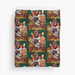Joe Burrow Duvet Cover