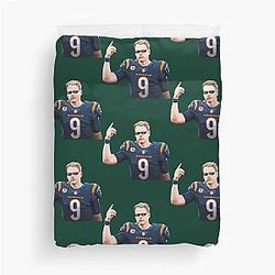 Joe Burrow Duvet Cover