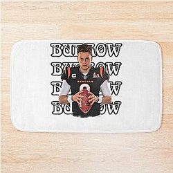 Natural Soccer League Joe Burrow Vintage Bath Mat