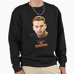 Joe Burrow King Pullover Sweatshirt