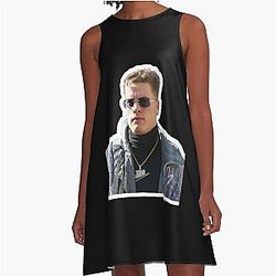 Joe Burrow glasses A-Line Dress
