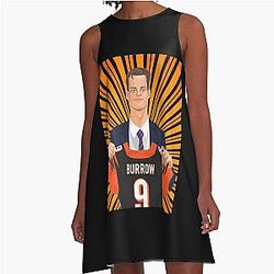 Joe Burrow A-Line Dress