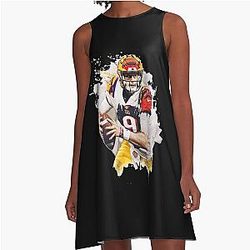 Joe Burrow Bengals A-Line Dress