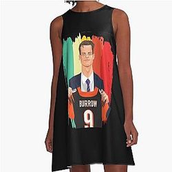 Joe Burrow A Line Dress