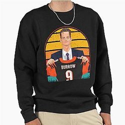 Joe Burrow Pullover Jersey Sweatshirt