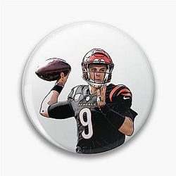 Joe Burrow Cincinnati Football Pin