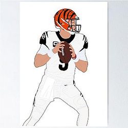 Joe Burrow Bengals Poster