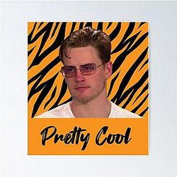 Joe Burrow Sunglasses Poster
