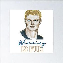 Joe Burrow Winning is Fun Poster