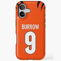 Joe Burrow Orange iPhone Tough Case