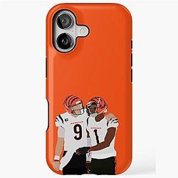 Joe Burrow and Ja'Marr Chase iPhone Case