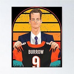 Joe Burrow Jersey Poster