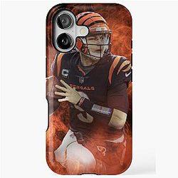 Joe Burrow Cincinnati Sports Art Phone Case