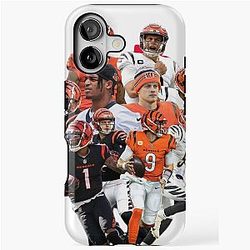 Joe Burrow and Ja'Marr Chase iPhone Case