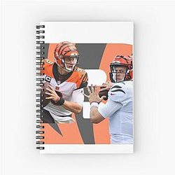 Joe Burrow Spiral Notebook
