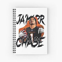 Joe Burrow Spiral Notebook