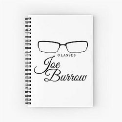 Joe Burrow Spiral Notebook