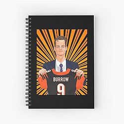 Joe Burrow Spiral Notebook