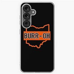 BURR-OH, Joe Burrow Bengals Football Samsung Galaxy Soft Case