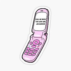 Call me when you look like Joe Burrow Sticker