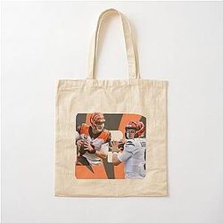 Joe Burrow Cotton Tote Bag