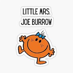 Little Mrs. Joe Burrow Sticker