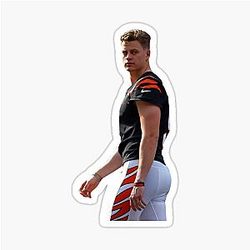Joe Burrow in Uniform Sticker