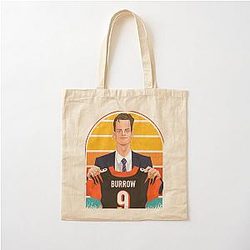Joe Burrow Cotton Tote Bag