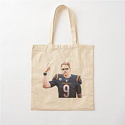Joe Burrow Cotton Tote Bag