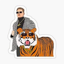 Joe Burrow Swag Sticker