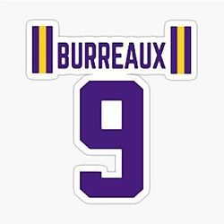 Joe Burrow 9 sticker