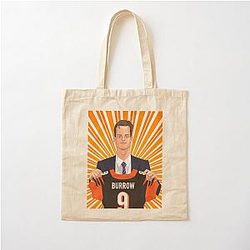Joe Burrow Cotton Tote Bag