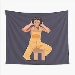 Joe Keery Hip Hop Edit Photoshoot Tapestry