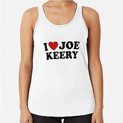 I love Joe Keery Racerback Tank Top
