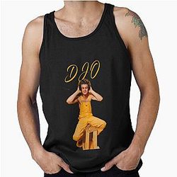 DJO - Joe Keery as Steve Harrington, Lovely guy with glorious hair in a tank top