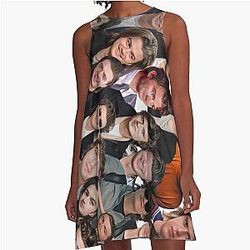 Joe Keery College A-Line Dress