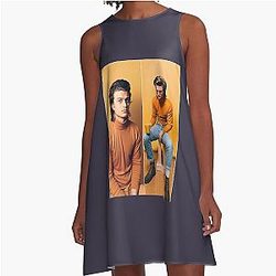 Music by Joe Keery: A-Line Dress for his Band Stranger Things