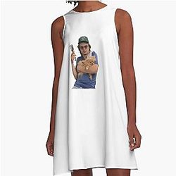 Joe Keery My Spirit Animal A-Line Dress