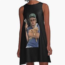 Joe Keery My Spirit Animal A-Line Dress