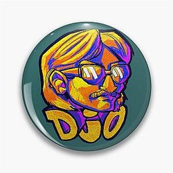 DJ0 - Joe Keery Band Design Pin