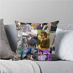 Joe Keery Throw Pillow