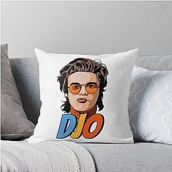 Joe Keery Throw Pillow
