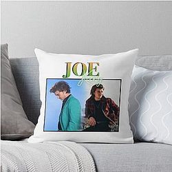 Joe Keery Steve Harrington Design Throw Pillow Stranger Things Actor
