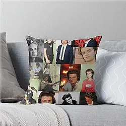 Joe Keery Throw Pillow