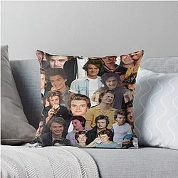 Joe Keery Throw Pillow