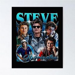 Steve Harrington Vintage Bootleg T-Shirt – Retro 80s Fan Art Tee Inspired by Joe Keery Classic TV Series Unisex Graphic Top 

(I removed the word "Classic" from the initial duplicate word sequence, "Classic Classic")