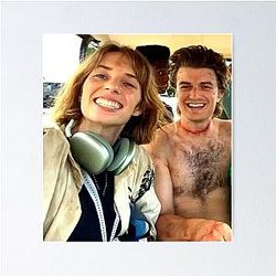Maya Hawke and Joe Keery Poster