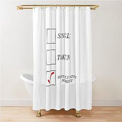 Mentally Dating Joe Keery Shower Curtain