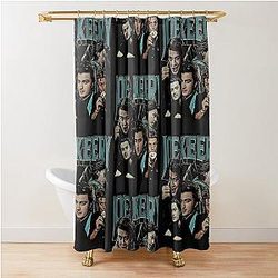 Vintage Joe Keery Shower Curtain