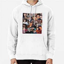 Joe Keery and Joseph Quinn Photo Collage Pullover Hoodie